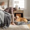 Bedsure Orthopedic Dog Bed for Extra Large Dogs - XL Washable Dog Sofa Beds Large, Supportive Foam Pet Couch Bed with Removable Washable Cover, Waterproof Lining and Nonskid Bottom, Grey - Image 7