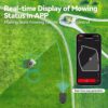 MGC1000 Robot Lawn Mower with 590ft Boundary Wire for 0.25 Acre (1/4 Acre), Auto Mapping & Recharge, 45% Climbing Automatic Robotic Lawn Mower, Precise Location & Breakpoint Detection, IPX6 Waterproof - Image 7