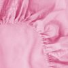 Ghooss Pink Bed Sheet Set with Deep Pocket,Super Soft Microfiber Bedding-Breathable,Warm,Wrinkle,Fade Free,4 Piece Bedding Sheet Sets(Queen,Pink) - Image 4