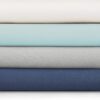 Nautica - King Sheets, Cotton Sateen Bedding, 400 Thread Count, Silky Smooth & Wrinkle Resistant (Regatta Navy, King) - Image 3