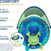 SwimWays Baby Spring Float Activity Center, Baby Pool Float with Canopy & UPF Protection, Pool Toys & Swimming Pool Accessories for Kids 9-24 Months, Green Octopus - Image 5